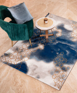 The Oriental Tye and Dye Floor Rug 5 X 7.5 ft