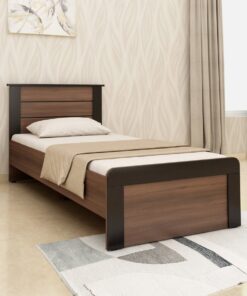 Grace Single Bed in Walnut & Wenge Colour