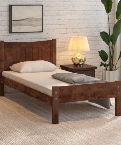 Rai Single Bed In Wenge Finish